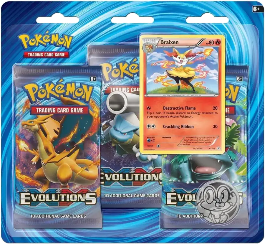 Evolutions 3 Pack Blister