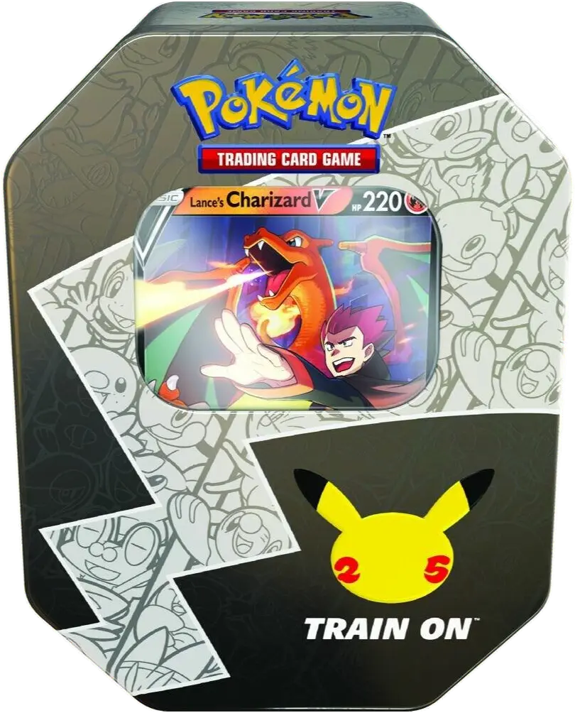 Pokemon Celebrations Tin [Lance's Charizard V]