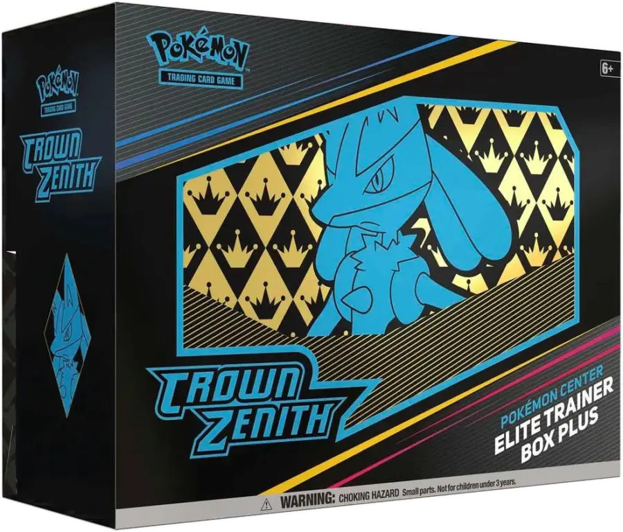 Crown Zenith Pokemon Center Elite Trainer Box Plus
