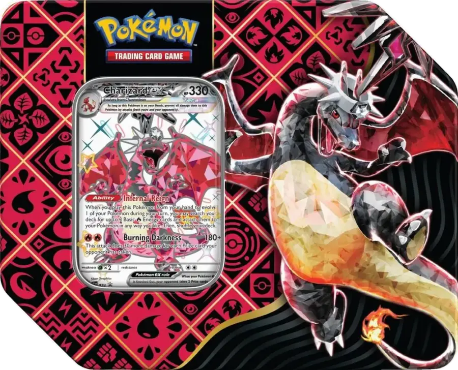 Paldean Fates Tin [Charizard ex]