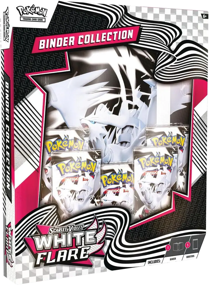 White Flare Binder Collection