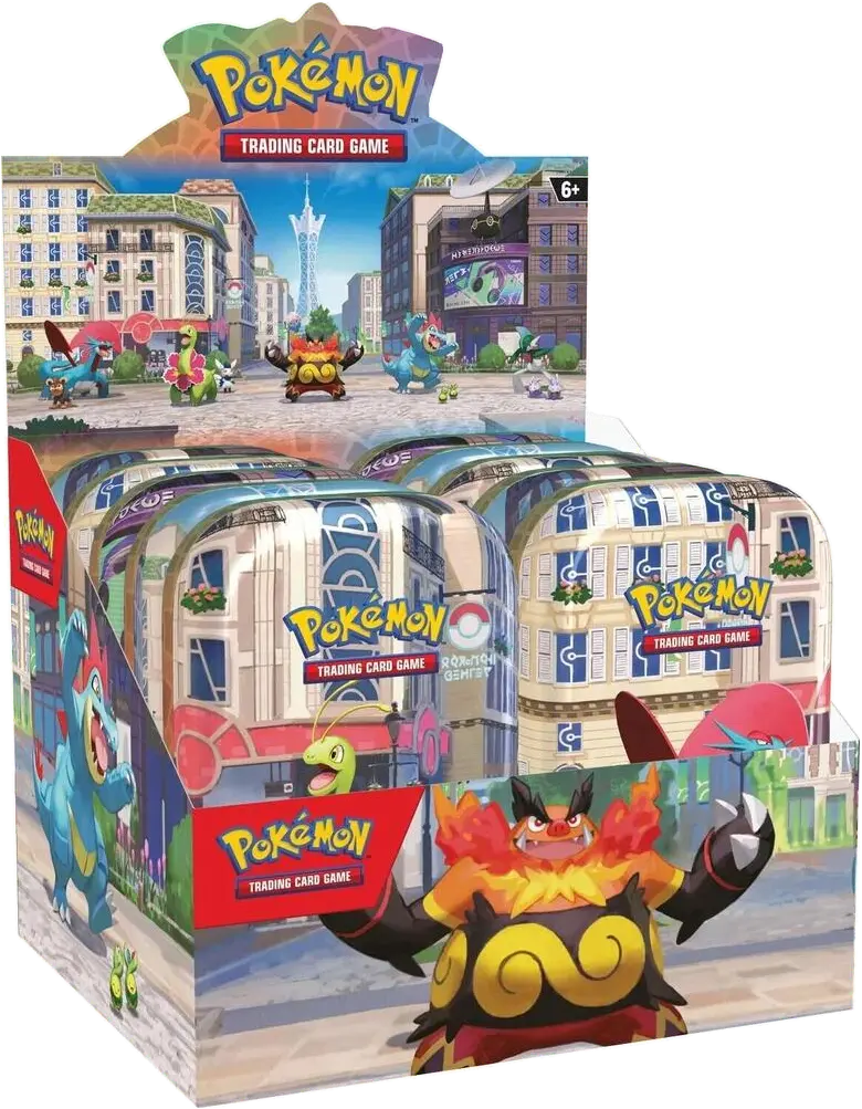 Lumiose City Mini Tin Display