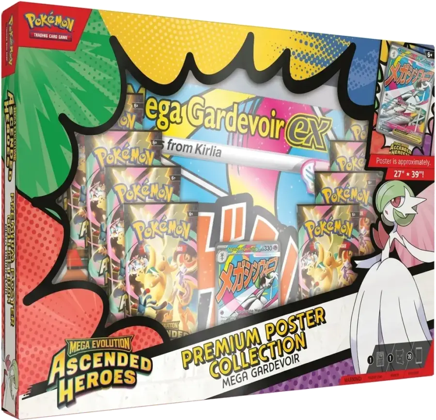 Ascended Heroes Premium Poster Collection Gardevior