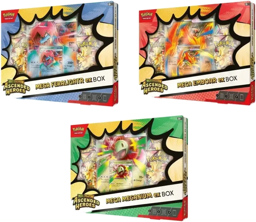 Ascended Heroes EX Box 3 Art Set