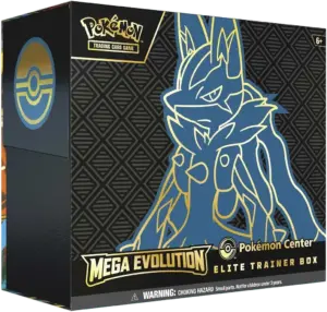 Mega Evolution Pokemon Center Elite Trainer Box (Mega Lucario) – פרטי המוצר