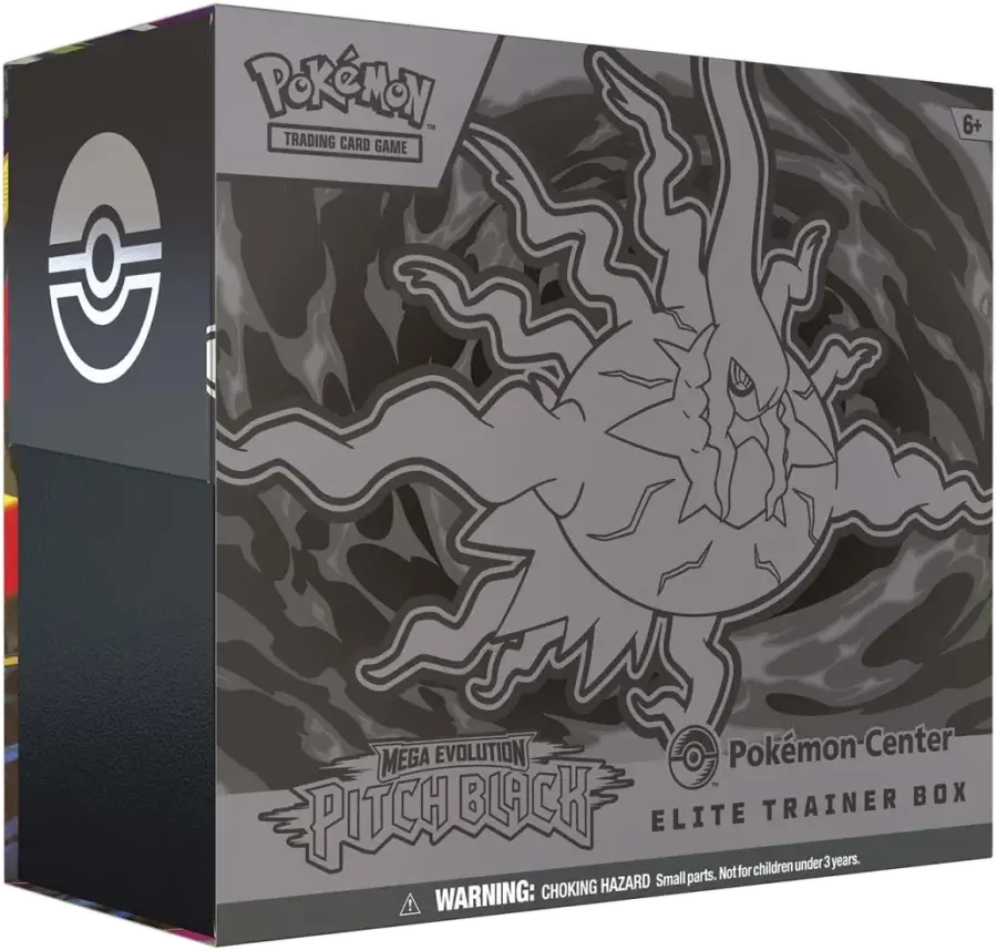 Pitch Black Pokemon Center Elite Trainer Box