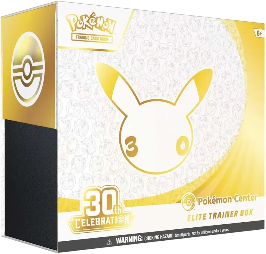 30th Celebration Pokemon Center Elite Trainer Box