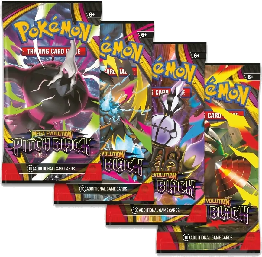 Pitch Black Booster Pack Art Set
