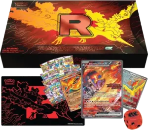 Team Rocket's Moltres ex Ultra-Premium Collection – פרטי המוצר