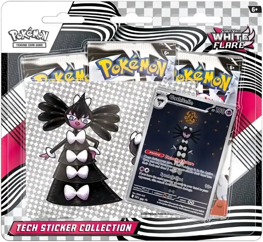 White Flare 3 Pack Blister