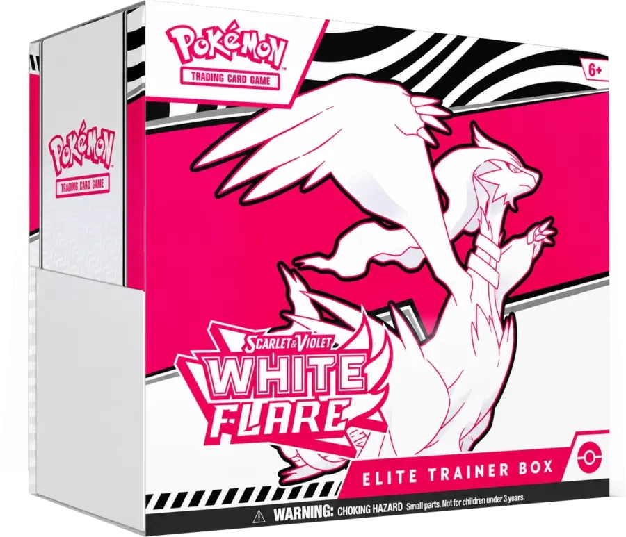 White Flare Elite Trainer Box